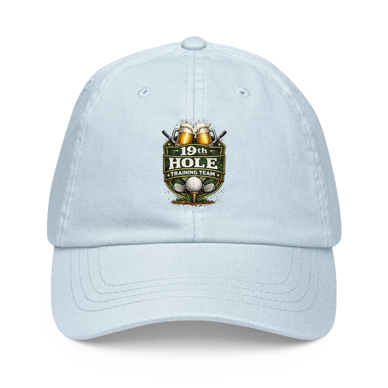 19th Hole Pastel baseball hat – One size, Pastel Blue