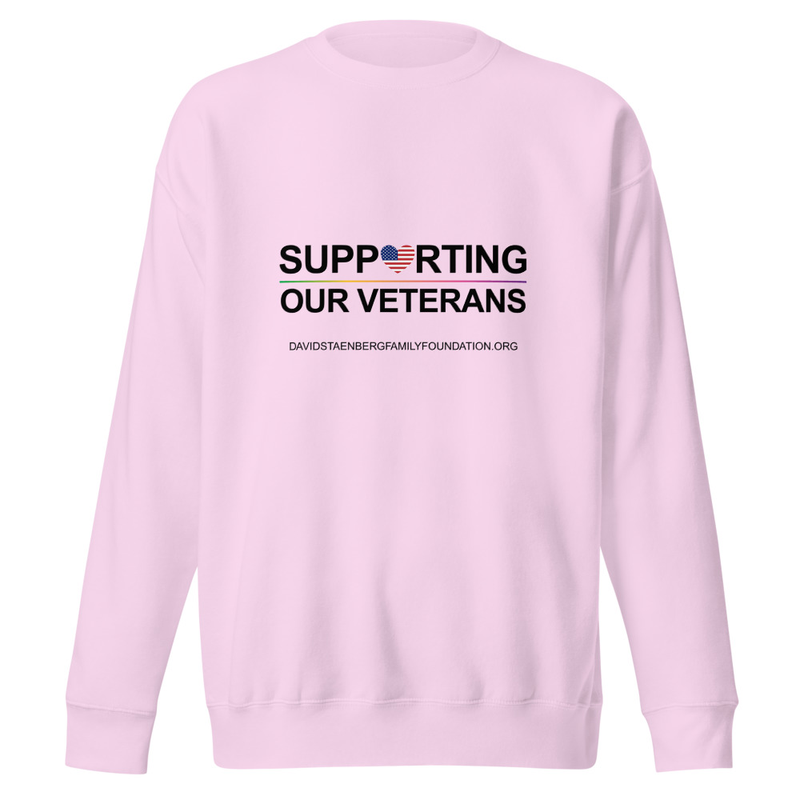 Unisex Premium Sweatshirt | Veteran's Day v1 – XL, Lavender