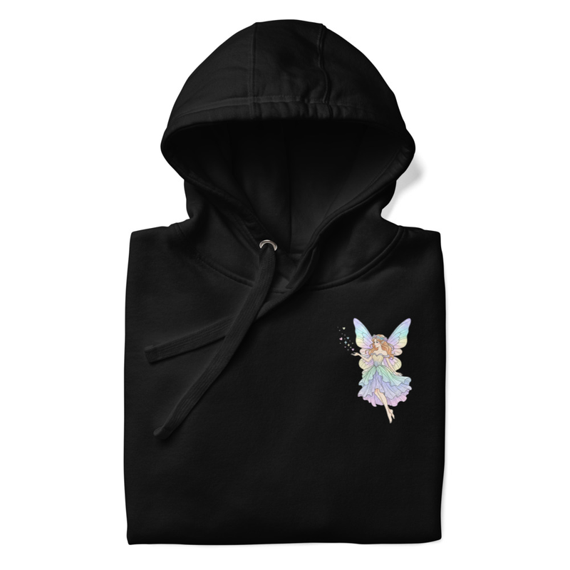 Women's Enchanted Fairy Premium Pullover Hoodie | Soft Fleece Cotton Blend Hoodie