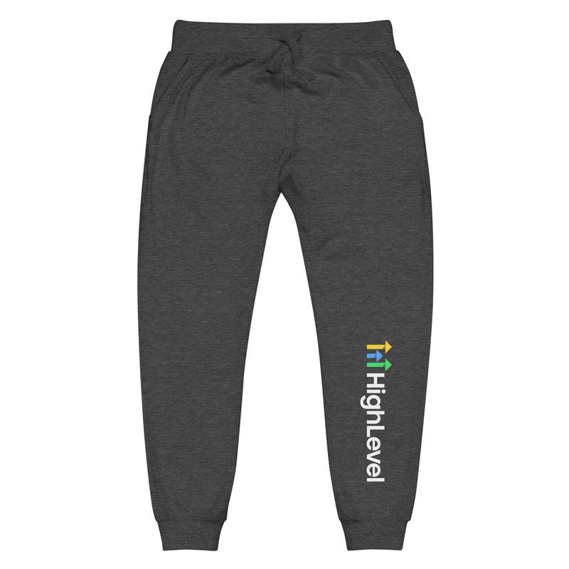 HighLevel Fleece Sweatpants – XL, Charcoal Heather
