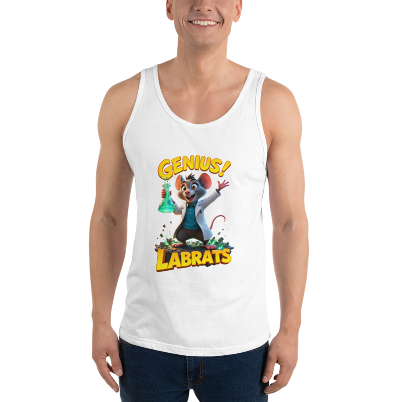 Dr Basil Whiskerworth Genius Vest Tank