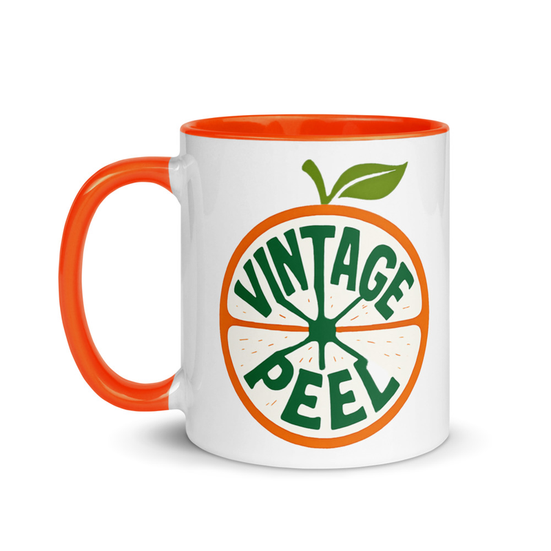 Vintage 'Orange' Peel Mug