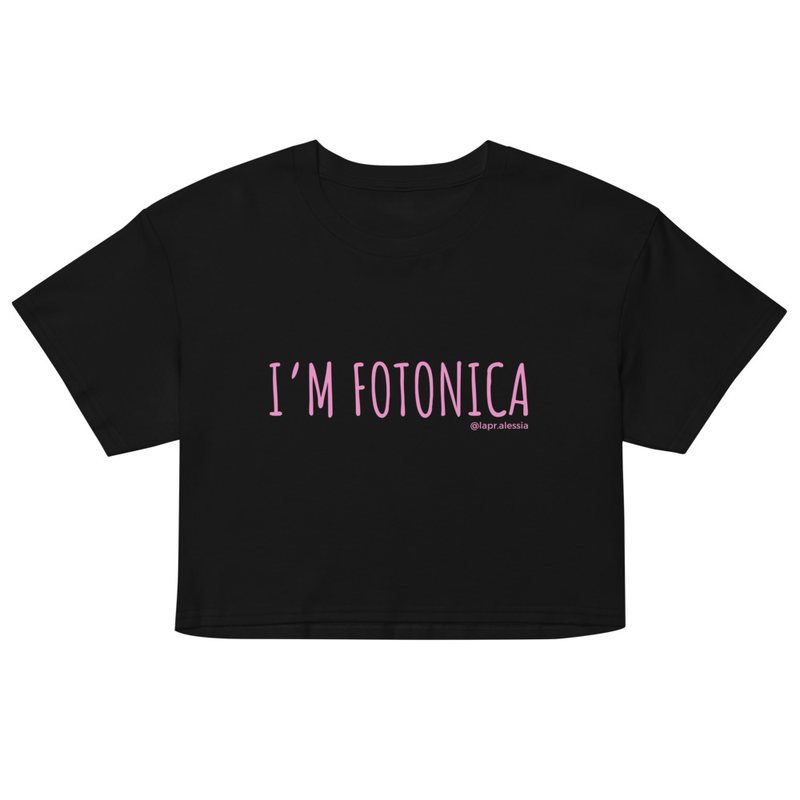 Crop top I'M FOTONICA