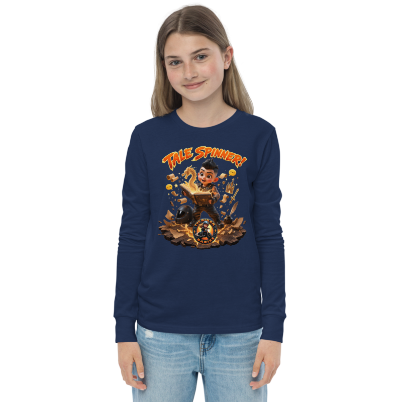 Mateo Tale Spinner Kids Long Sleeve