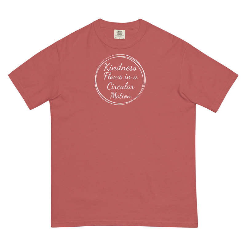 Kindness Flows Unisex heavyweight tee