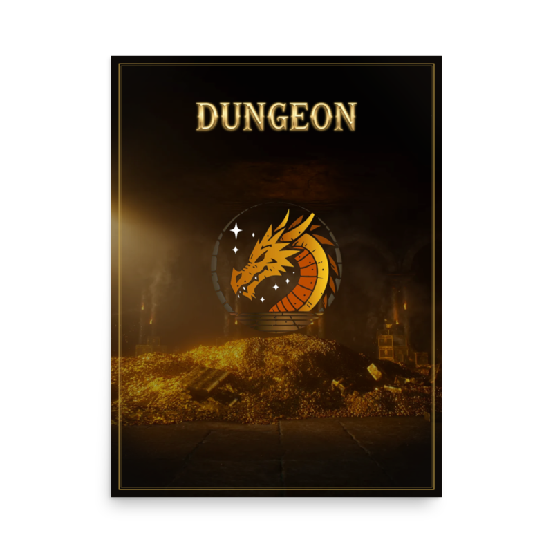 Dungeon Sigil Poster — front view