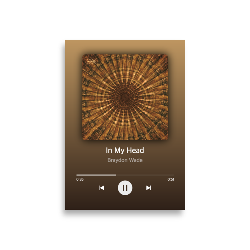In My Head - Poster