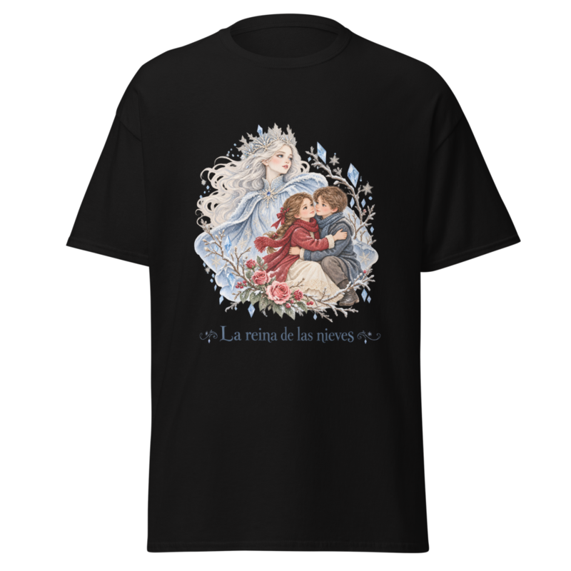 Reina de las nieves: Camiseta unisex · Negro