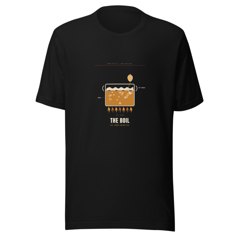 The Boil Tee — Homebrewing merch