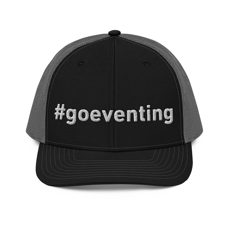 #goeventing Trucker Cap view 3