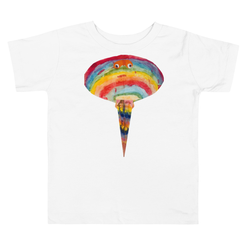 The Stingray - Toddler Tee – 2T, White