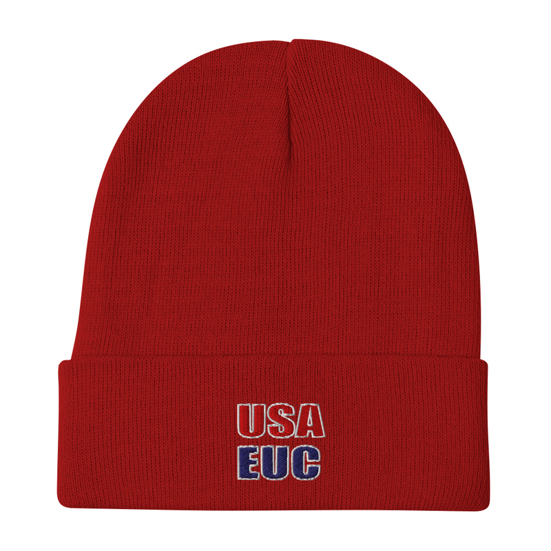 USA EUC OFFICIAL BEANIE – One size, Red