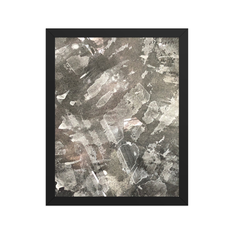 Perceptual Field 0261 – No Problem Whatsoever – Framed Print