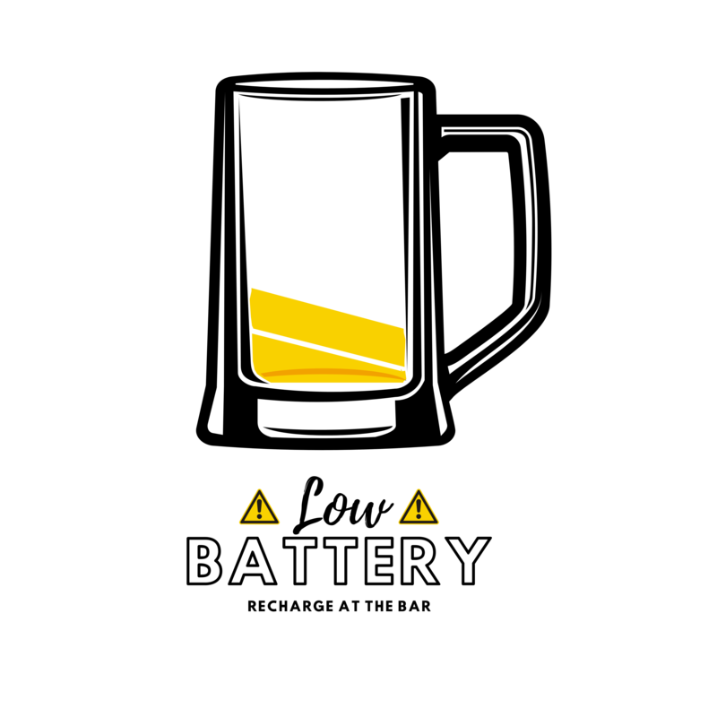 Diseño Low Battery · cerveza