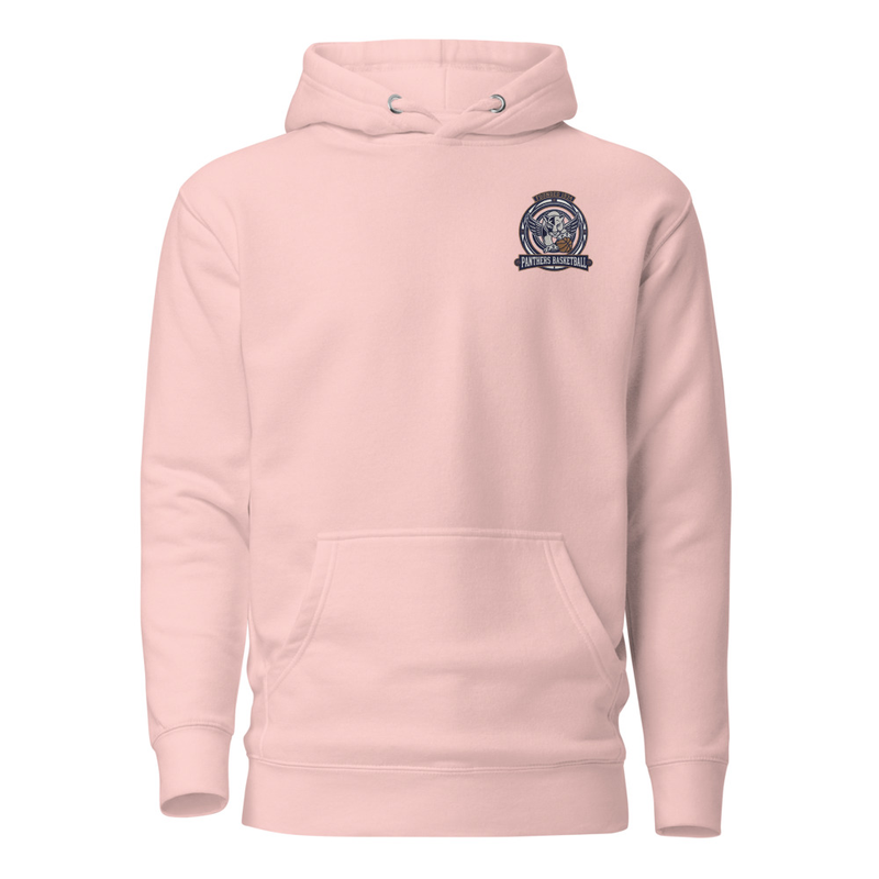  Dupont Hoops Unisex Hoodie – XL, Light Pink