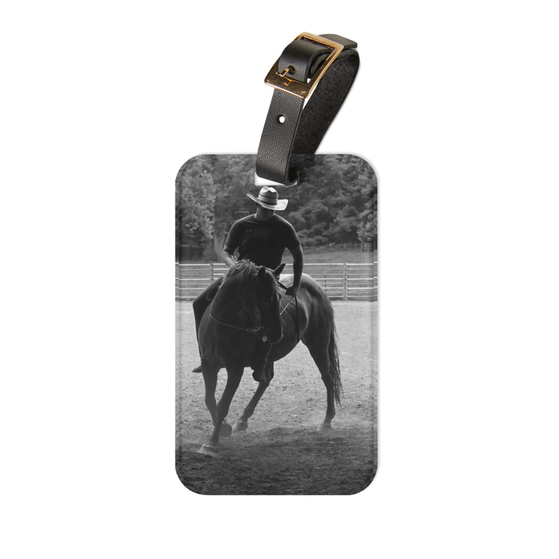 Cowboy Luggage tag