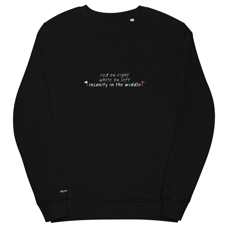 Insanity in the Middle Crewneck Sweatshirt