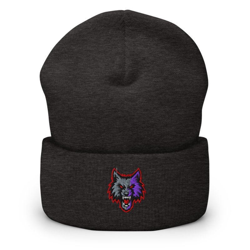 Northwest Nightwolves - Cuffed Beanie – One size, Dark Grey