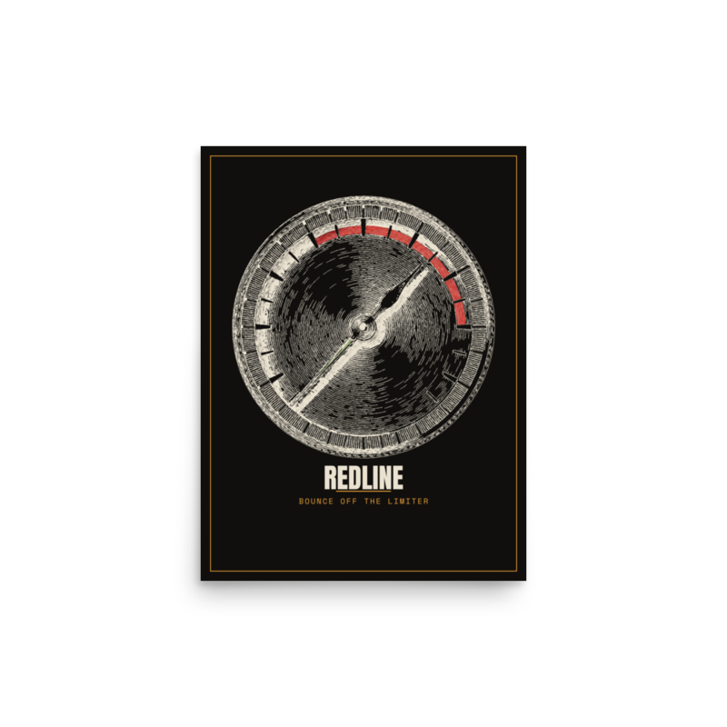 Redline Poster mockup