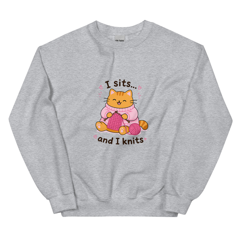 Ginger Cat Knitting Jumper