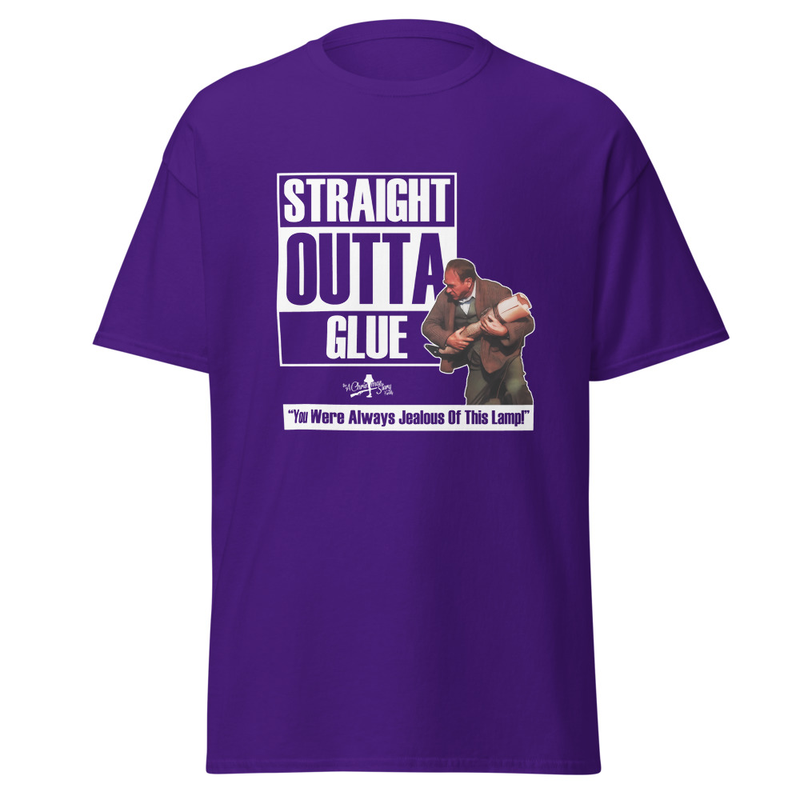 "Straight Outta Glue" Christmas Story Custom – Classic Tee"Straight Outta Glue" Christmas Story Family Custom Limited Edition T-Shirt