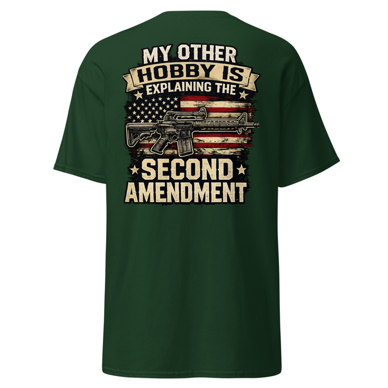 Unisex tee – S, Forest Green