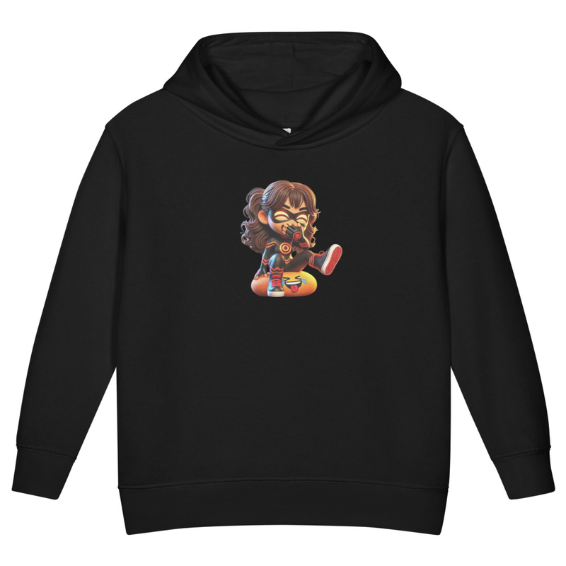 Lora Toddler fleece pullover hoodie