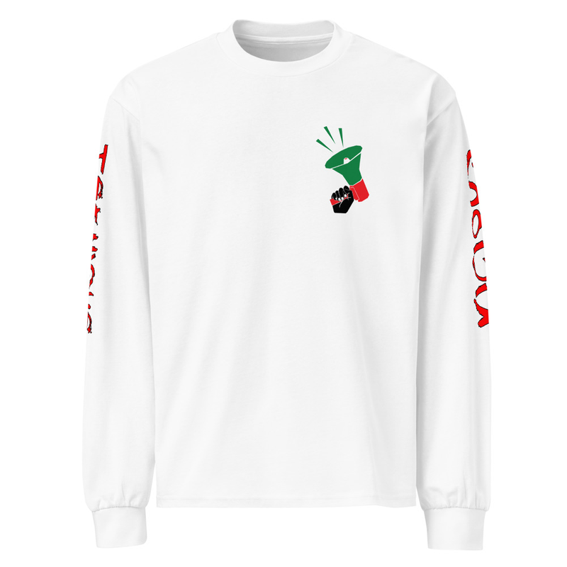 VT Have U Heard U Long Sleeve Shirt white