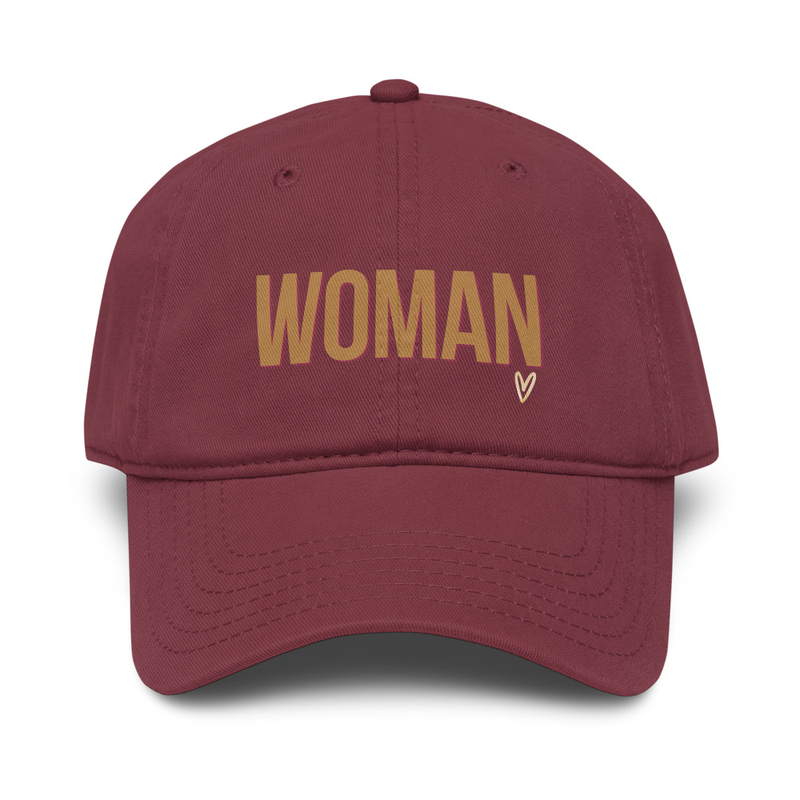 WOMAN washed baseball cap – One size, Maroon