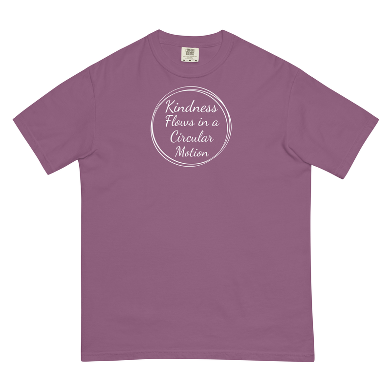 Kindness Flows Unisex heavyweight tee