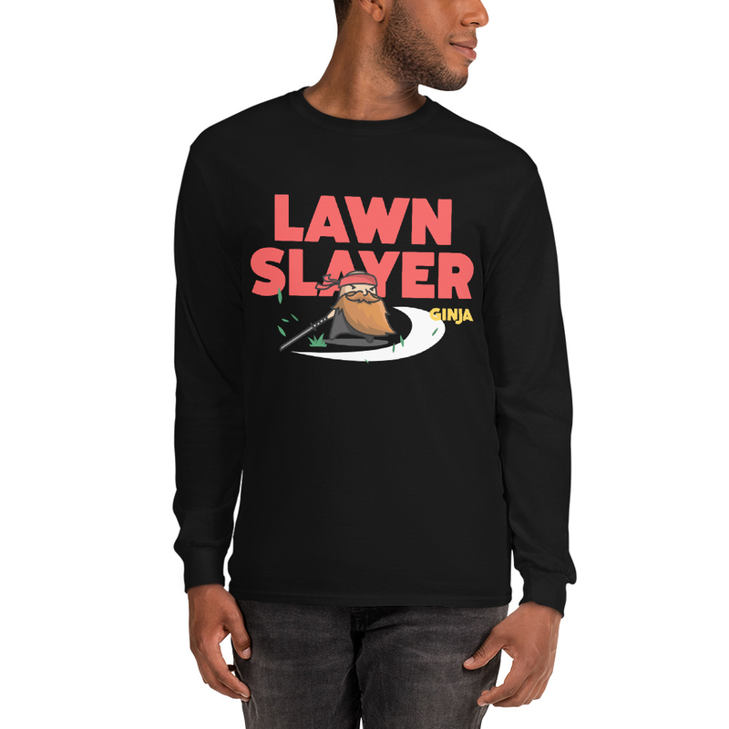 Long Sleeve with Red Lawn Slayer Print