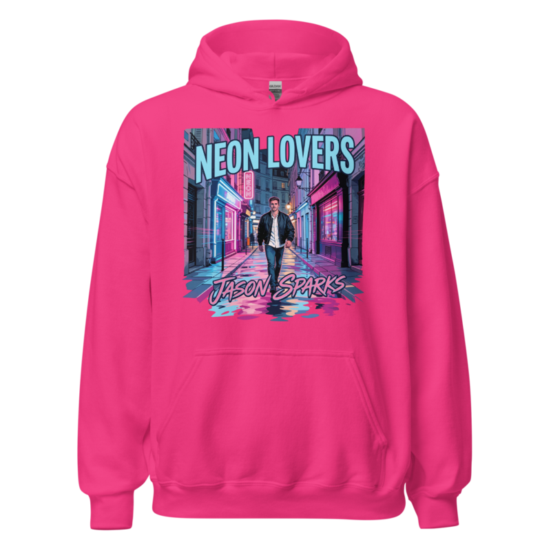 NEON LOVERS – Cinematic Streetlight Hoodie (Unisex)