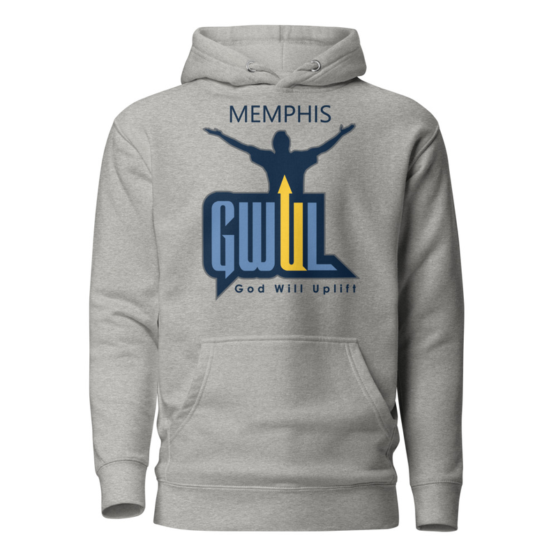 Represent Memphis - Unisex Hoodie – S, Carbon Grey