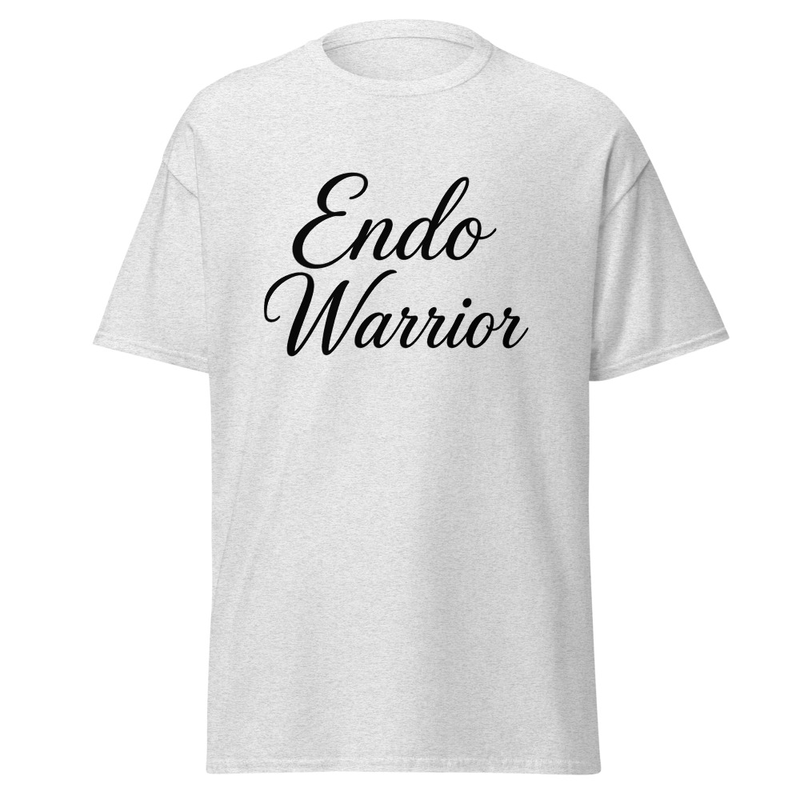Endo Warrior Unisex Light Gray Classic Tee