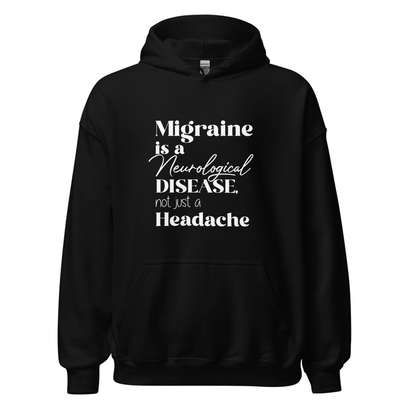 Migraine Is a Neurological Disease Hoodie, image 1
