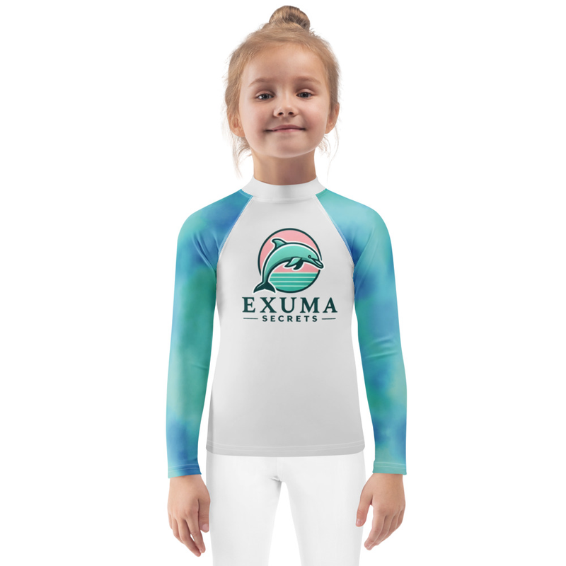 Dolphin Drift Kids Rash Guard