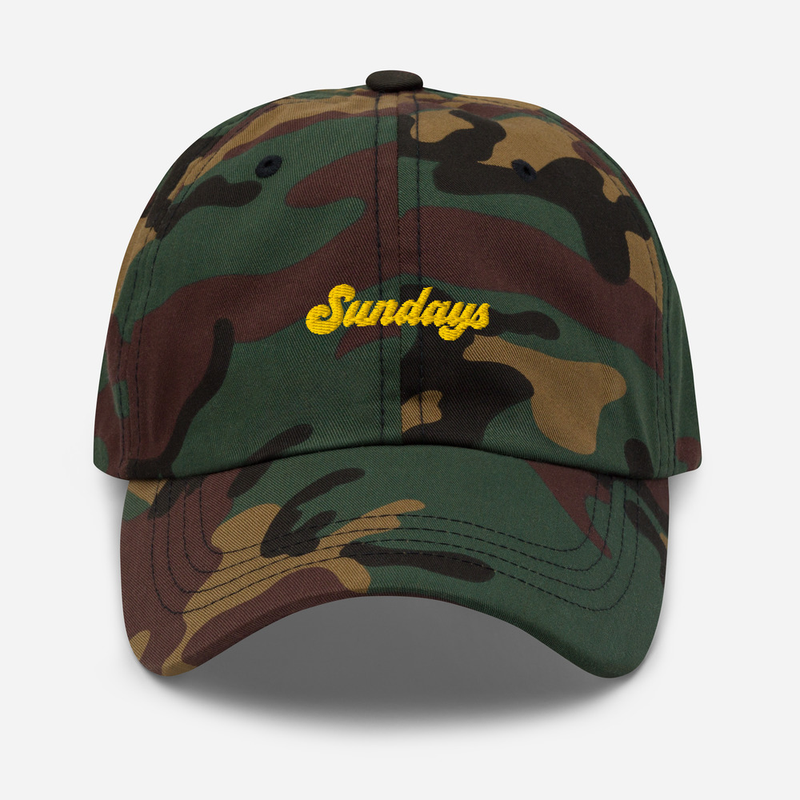 Sundays Embroidered Dad hat