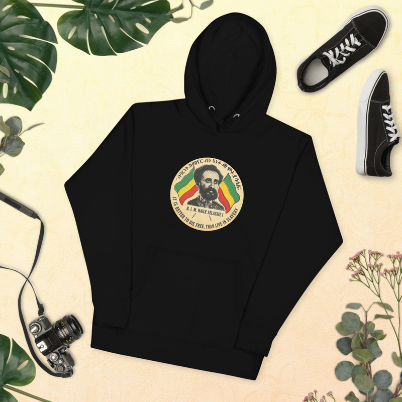 Unisex Hoodie BDF-BS0001 - Better to die free than born a slave