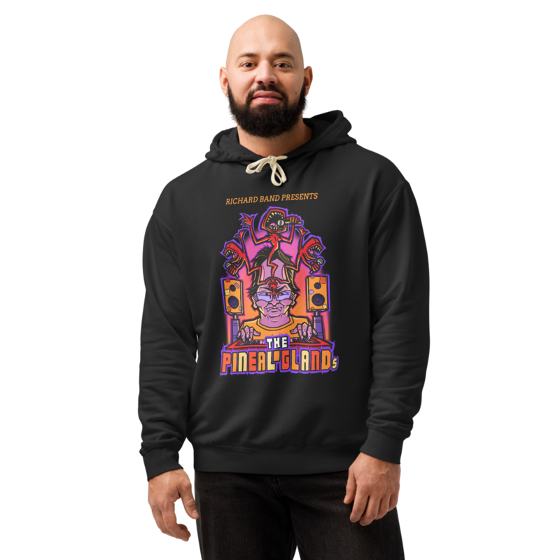 "The Pineal Glands" Unisex garment-dyed lightweight hoodie