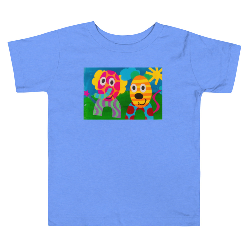 The Elephant & Cheetah - Toddler Tee – Image 2