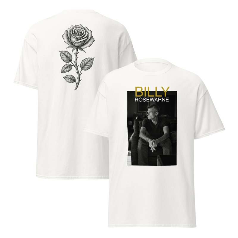 Men's Tshirt - Light white and grey