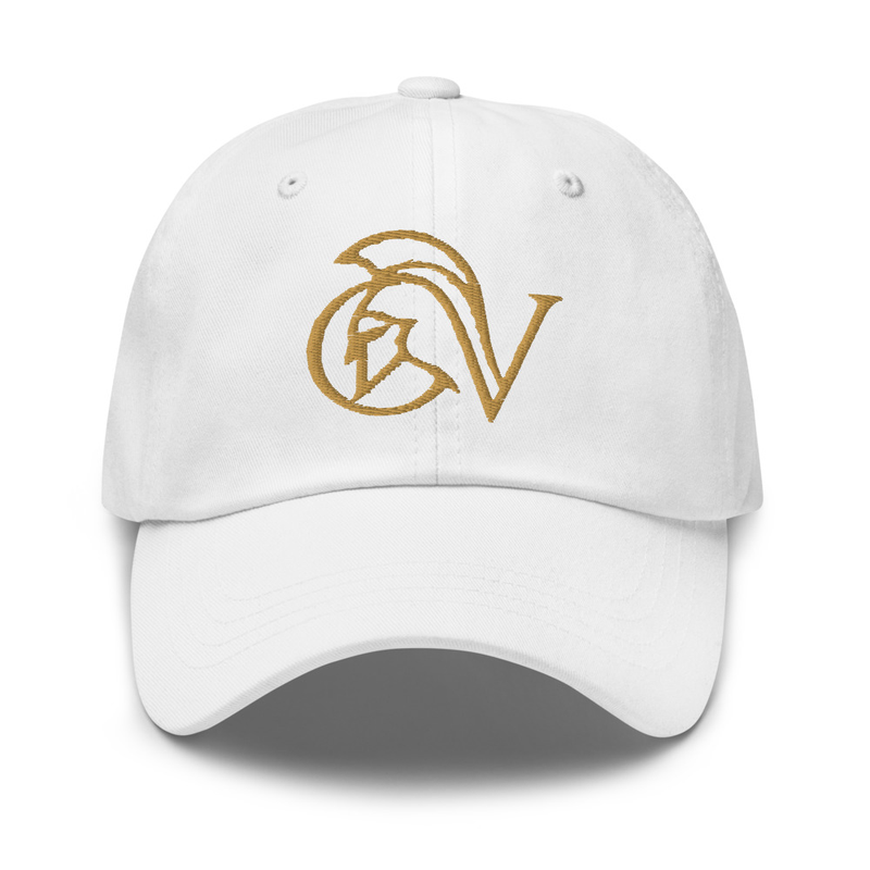 OV Dad Hat - Bronze Spartan – One size, White