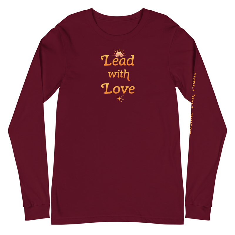 Lead with Love Unisex Long Sleeve Tee