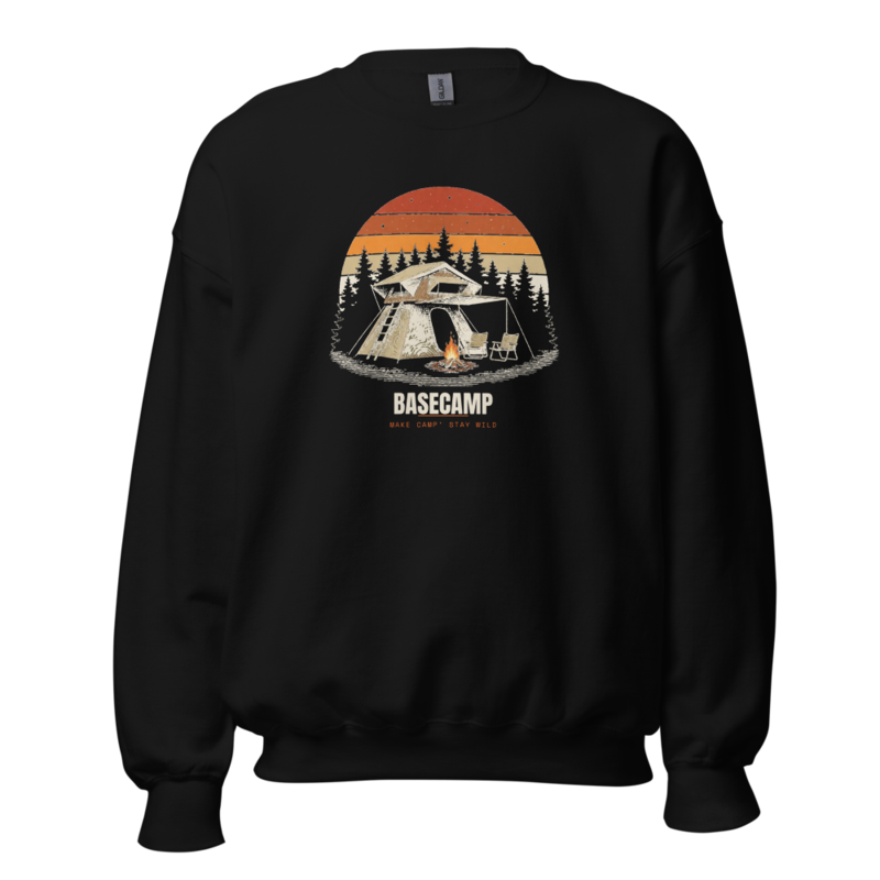 Basecamp Crewneck mockup