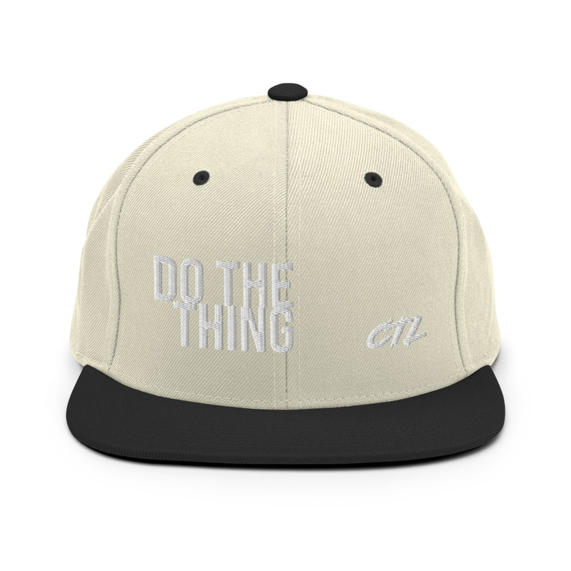 DO THE THING Snapbacks