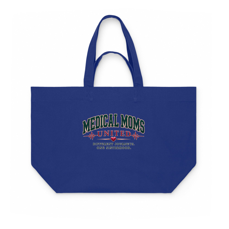 Medical Moms United | Sisterhood Design | Shopping Tote Bag – One size, Worker Blue