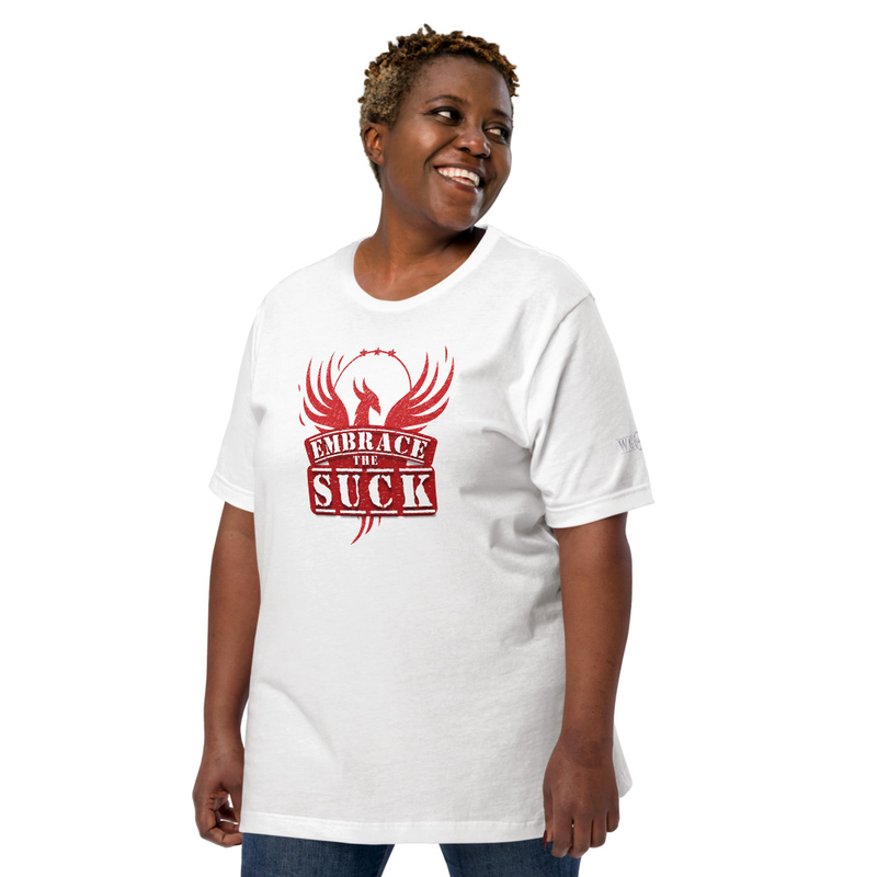Embrace the Suck Phoenix Rising – XL, White
