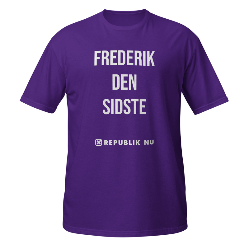 T-Shirt Frederik den Sidste  – Lilla