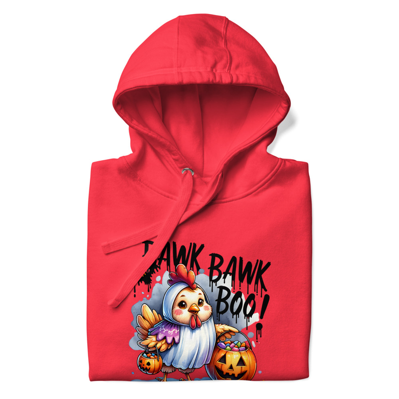 Halloween T-Shirt Cute Chicken Ghost Design, Funny Spooky Chicken Pumpkin Shirt – view 3