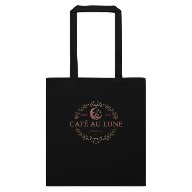 CAFÉ AU LUNE – Parisian Signature Tote Bag